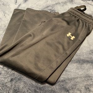 Black under armor sweat pants